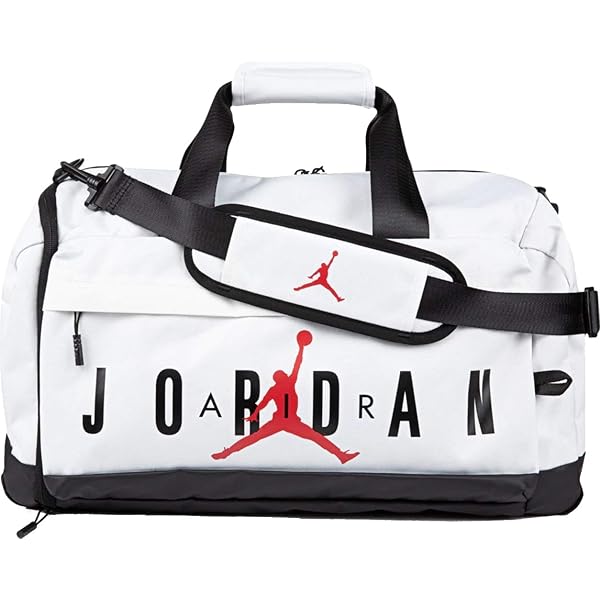 Amazon.com | Nike Jordan Air Duffel Gym Duffel bag (Black